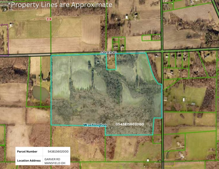 0 Garver/ Washington south rd, Mansfield, 44907, ,Land,For Sale,Garver/ Washington south rd,20253030