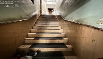 Stairs to upper unit
