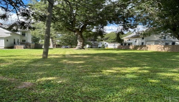 From back of lot before slope to ravine
