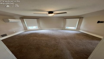 Before tenant - when unit was empty upstairs.