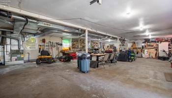 3-car garage with 900 square feet of heated work area