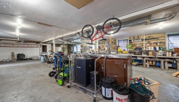 Garage work area