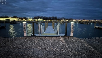 Pretty & Cool shimmering water night view