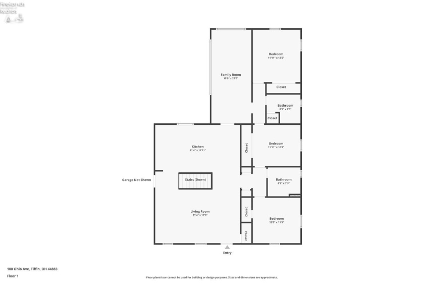 100 Ohio Avenue, Tiffin, 44883, 3 Bedrooms Bedrooms, ,2 BathroomsBathrooms,Residential,For Sale,Ohio,20254572