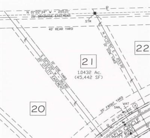 lot layout