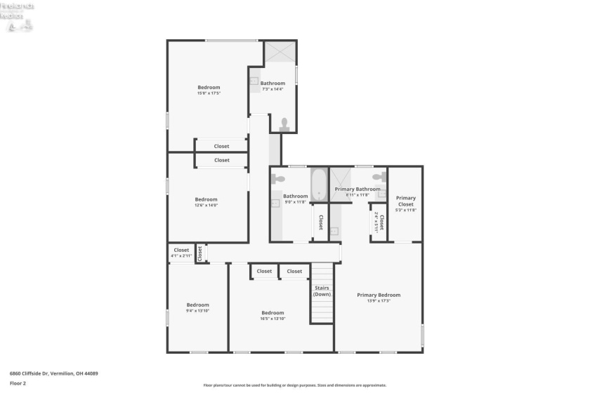 6860 Cliffside Drive, Vermilion, 44089, ,4 BathroomsBathrooms,Residential,For Sale,Cliffside,20261317