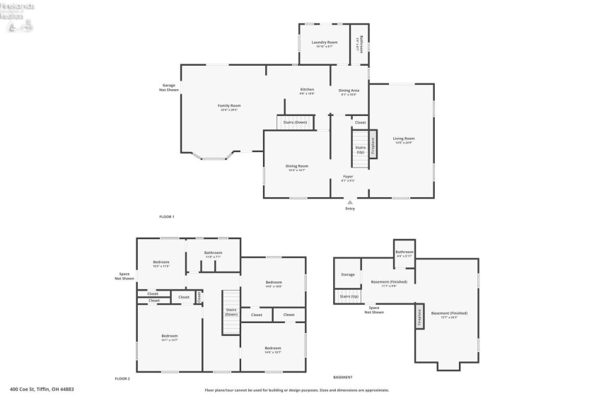 400 Coe Street, Tiffin, 44883, 4 Bedrooms Bedrooms, ,3 BathroomsBathrooms,Residential,For Sale,Coe,20261596
