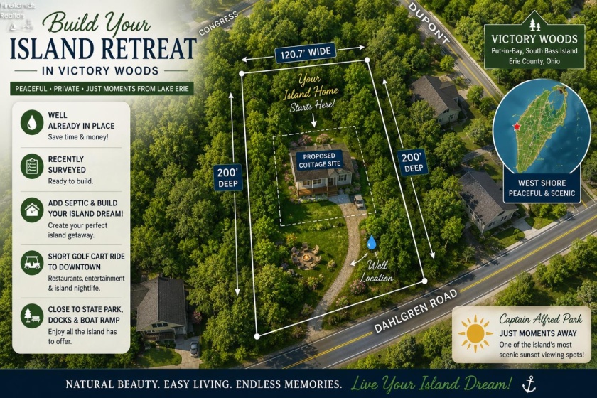 0 Decatur, Put-In-Bay, 43456, ,Land,For Sale,Decatur,20262078