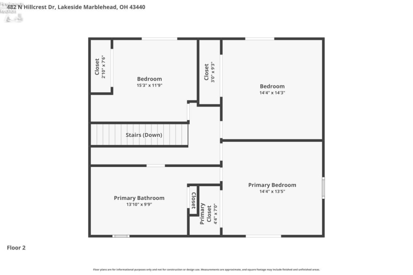 482 Hillcrest Drive, Lakeside, 43440, 4 Bedrooms Bedrooms, ,2 BathroomsBathrooms,Residential,For Sale,Hillcrest,20262187