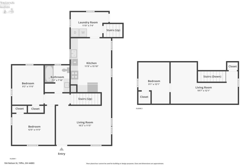 104 Nelson Street, Tiffin, 44883, 3 Bedrooms Bedrooms, ,1 BathroomBathrooms,Residential,For Sale,Nelson,20262387