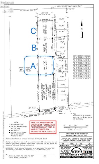 7401 Bayshore Road Lot A, Marblehead, 43440, ,Land,For Sale,Bayshore Road Lot A,20263078
