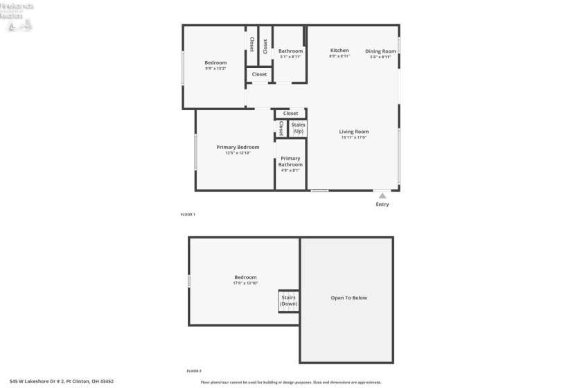 545 Lakeshore Drive, Port Clinton, 43452, 2 Bedroom Bedrooms, ,2 BathroomBathrooms,Residential,For Sale,Lakeshore,20263704