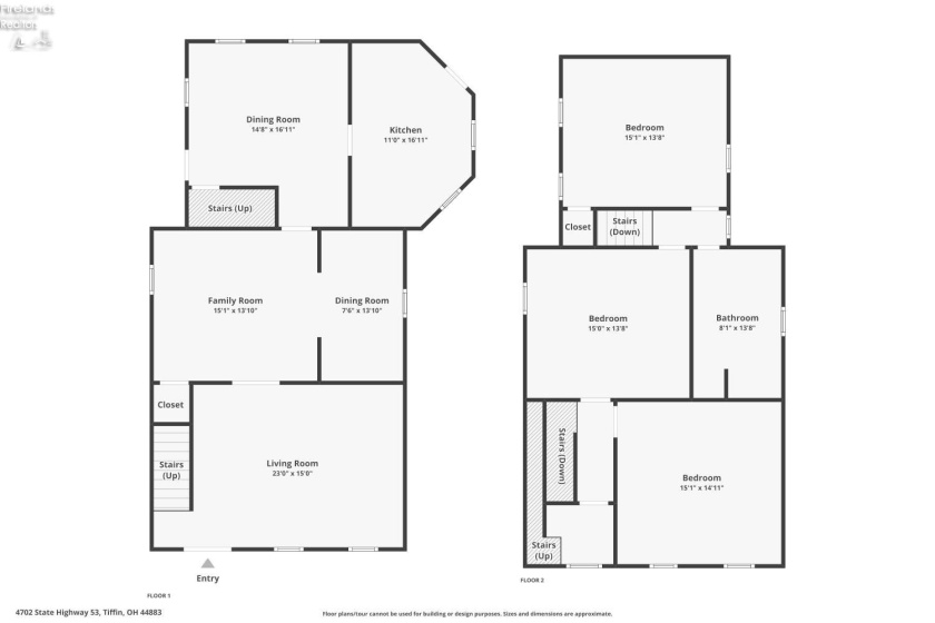 4702 State Route 53, Tiffin, 44883, 3 Bedroom Bedrooms, ,2 BathroomBathrooms,Residential,For Sale,State Route 53,20263962